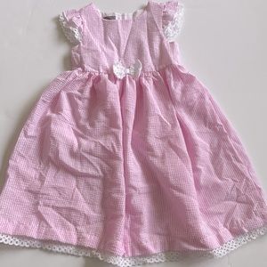 Pippa & Julie Seersucker Ruffle Dress